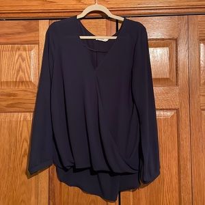 Navy Blouse